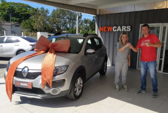 Cristiane Frantz, de Santa Cruz, Sandero Stepway